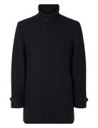 Slhnew Reuben Coat Noos Ohut Pitkä Takki Navy Selected Homme