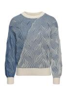 Ottawa Tops Knitwear Jumpers Blue Desigual