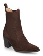 Maplebs Shoes Boots Ankle Boots Ankle Boots With Heel Brown UNISA