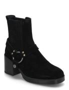 Jelanibs Shoes Boots Ankle Boots Ankle Boots With Heel Black UNISA