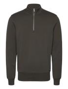 Centre Half Zip Sport Sweat-shirts & Hoodies Sweat-shirts Black Björn ...