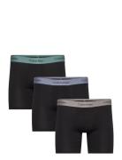 Boxer Brief 3Pk Bokserit Black Calvin Klein