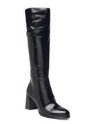 Women Boots Korkeavartiset Saapikkaat Black Tamaris