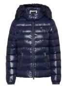 Tjw Tonal Hooded Down Jacket Vuorillinen Takki Topattu Takki Navy Tomm...