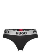 Thong Sporty Logo Stringit Alusvaatteet Black HUGO