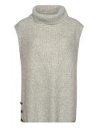 Ihmylle Wa3 Vests Knitted Vests Grey ICHI