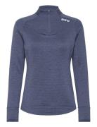 Ignition 1/4 Zip Tops T-shirts & Tops Long-sleeved Blue 2XU