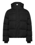 Monogram Puffer Jacket Vuorillinen Takki Topattu Takki Black Daily Pap...