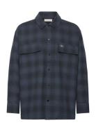 Check Overshirt Tops Overshirts Multi/patterned Calvin Klein Jeans