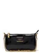 Bag Chain Lacquer Bags Top Handle Bags Black Ulrika