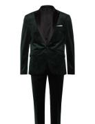 Velvet Tuxedo Suit Puku Black Lindbergh