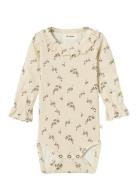 Nbfgio Bia Ls Slim Body Lil Bodies Long-sleeved Multi/patterned Lil'At...