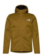 M Quest Hooded Softshell Sport Sport Jackets Khaki Green The North Fac...