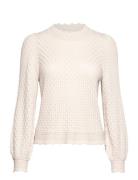 Fqgina-Pullover Tops Knitwear Jumpers Cream FREE/QUENT
