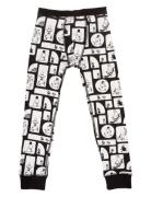 Mystery Long Johns Bottoms Leggings Black MUMIN