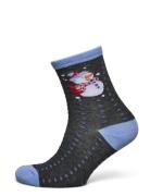 Vmelf Socks Xmas Lingerie Socks Regular Socks Grey Vero Moda