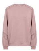 Sc-Banu Tops Sweat-shirts & Hoodies Sweat-shirts Pink Soyaconcept