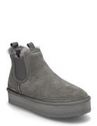 Rhbolina Chelsea Plateau Boot Shoes Chelsea Boots Grey Rosemunde