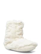 Slippers Soft Boot Cable Aamutossut Sisäkengät Cream Lindex