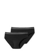 Midi Alushousut Brief Tangat Black Schiesser