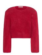 Safigz Pullover Tops Knitwear Jumpers Red Gestuz