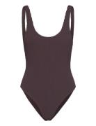 Capri Swimsuit Uimapuku Uima-asut Brown Aim´n