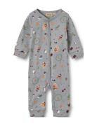 Jumpsuit Bendji Pyjama Sie Jumpsuit Haalari Grey Wheat