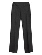 Viscose-Blend Trousers, Tocut Bottoms Trousers Flared Black Ivo Nikkol...