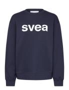 Swcowen Sweatshirt Tops Sweat-shirts & Hoodies Sweat-shirts Navy Svea