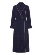 Lrl L/S Shawl Collar Long Robe Aamutakki Navy Lauren Ralph Lauren Home...