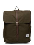 City Backpack Reppu Laukku Khaki Green Herschel