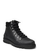 Nebrada Mid Boot Nyörisaappaat Black GANT