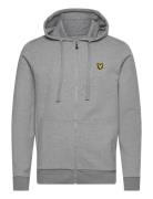 Full-Zip Hoodie Sport Sweat-shirts & Hoodies Hoodies Grey Lyle & Scott...