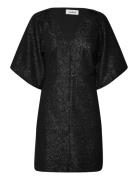 Slcahlina Jacinta Dress Polvipituinen Mekko Black Soaked In Luxury