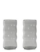 Agnes Long Driking Glass Home Tableware Glass Drinking Glass Nude Hein...