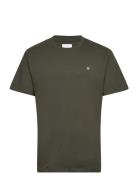 Wwace Tops T-shirts Short-sleeved Green Double A By Wood Wood