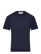 Rkbillie Ss T-Shirt Tops T-shirts Short-sleeved Navy Rosemunde Kids