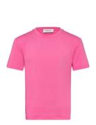 Rkbillie Ss T-Shirt Tops T-shirts Short-sleeved Pink Rosemunde Kids