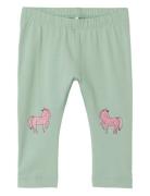 Nbfjennia Capri Legging Bottoms Leggings Green Name It