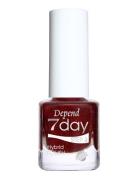 7Day Hybrid Polish 70126 5 Ml Kynsilakka Meikki Red Depend Cosmetic