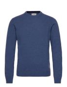 Cfkarl Crew Neck Bounty Knit Tops Knitwear Round Necks Blue Casual Fri...