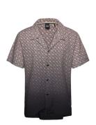 Vale_Shirt Tops Shirts Short-sleeved Beige BOSS