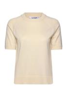 Srmarla Ss O-Neck Tops Knitwear Jumpers Cream Soft Rebels