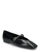 Ballerinas With Strap Jewel Detail Ballerinat Black Mango