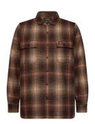 Wool Miller Overshirt Tops Overshirts Brown Superdry