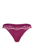 Lace & Shine Thong Stringit Alusvaatteet Purple Hunkemöller