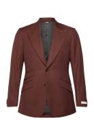 Joshwa Suits & Blazers Blazers Single Breasted Blazers Burgundy Tiger ...