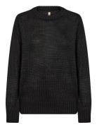 Sc-Nalikka Tops Knitwear Jumpers Black Soyaconcept