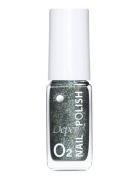 Minilack Oxygen Färg A777 Kynsilakka Meikki Silver Depend Cosmetic