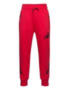 J Z.n.e. Pt Bottoms Sweatpants Red Adidas Sportswear